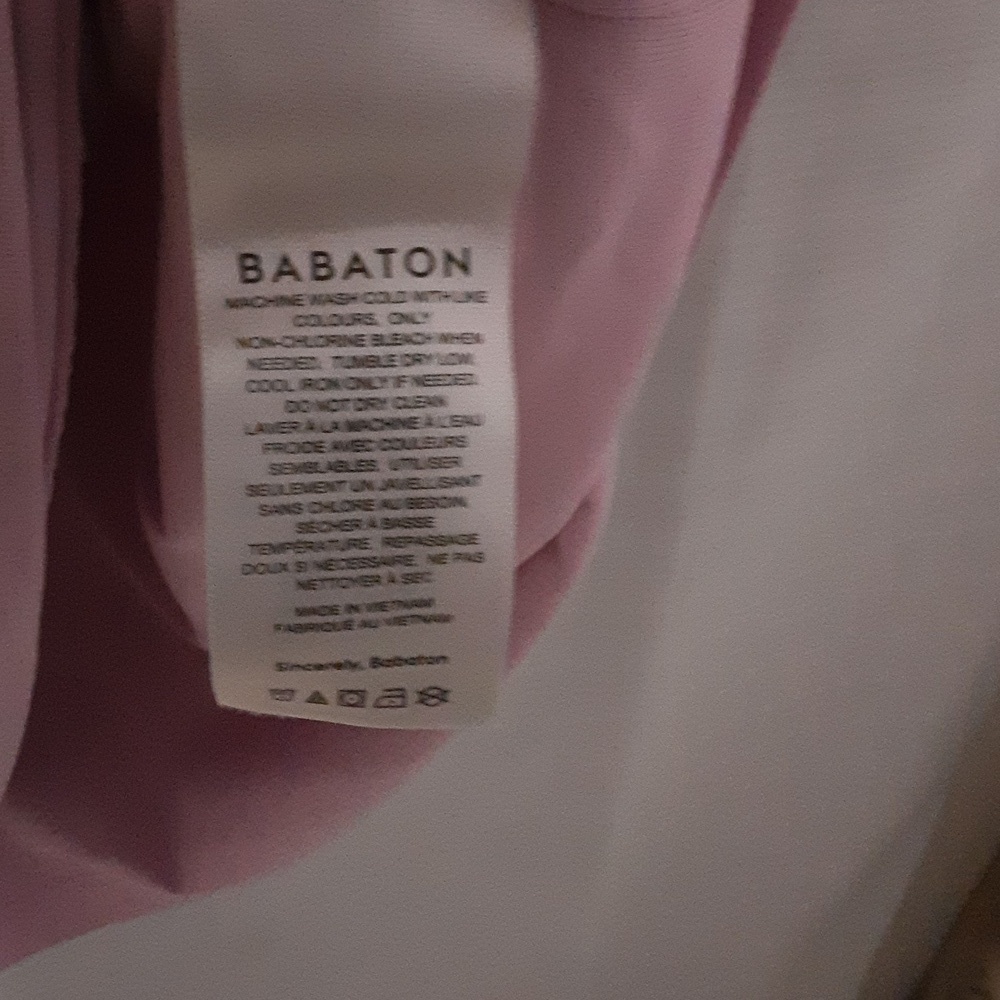 BABATON WOMEN'S SIZE XL Sleeveless Pink Drees. - Picture 4 of 9